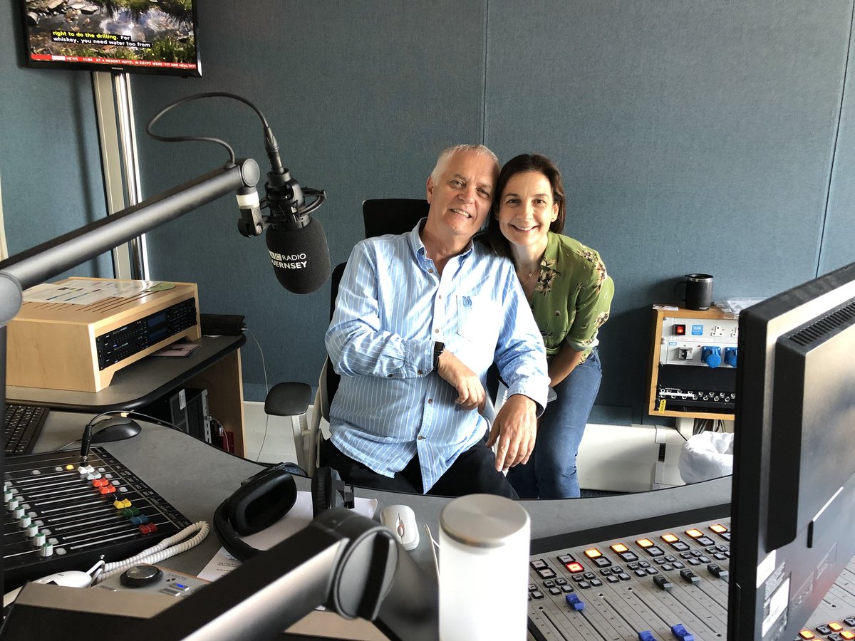 AlexharwoodMuso's tweet photo. How lovely it was to chat today with @GillhamGold @BBCGuernsey before tomorrow’s premiere of #Guernseymovie orchestral suite #ECSOC2018 #filmcomposer #womeninfilm #filmscore @DeccaRecords @StudiocanalUK @airedelstudios https://t.co/z5Ht3eMbfU