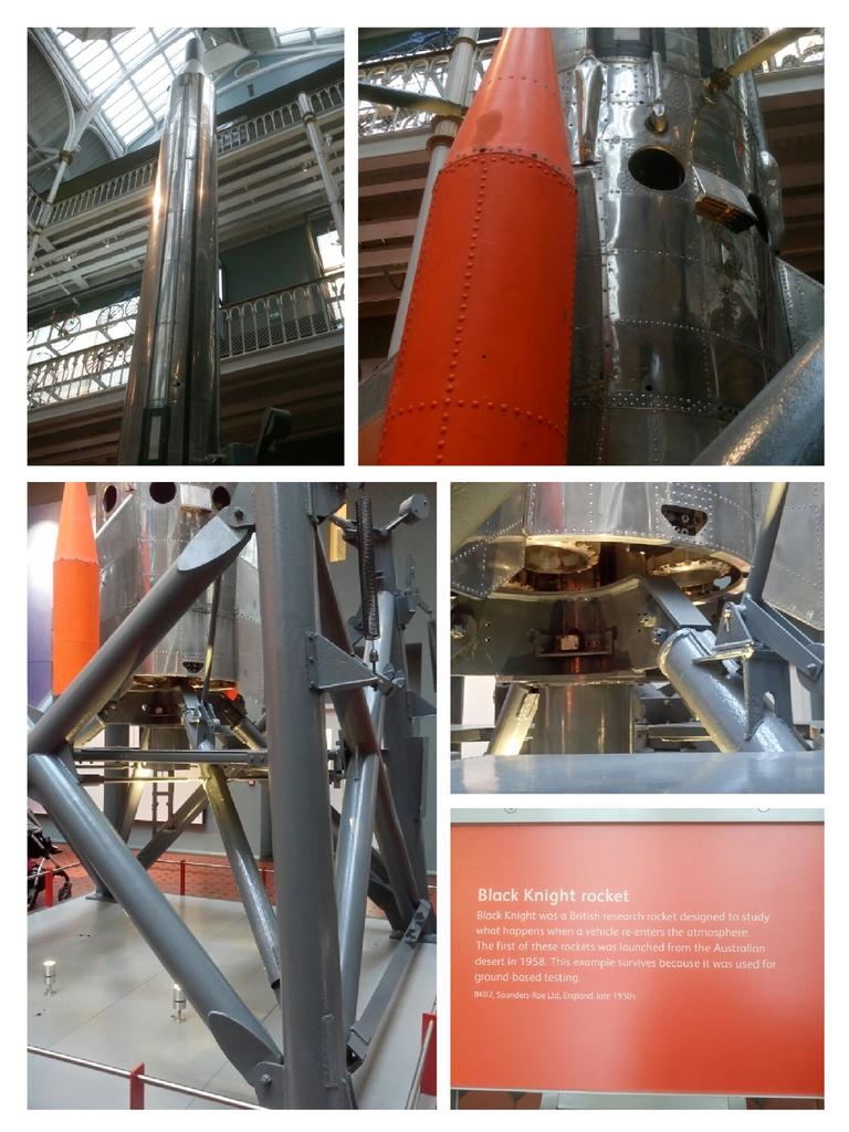 UrbanSpaceMan64's tweet photo. Great piece of British aerospace engineering currently on display at @NtlMuseumsScot #BlackKnight #BK02 #SaundersRoe https://t.co/pOq224oqmv