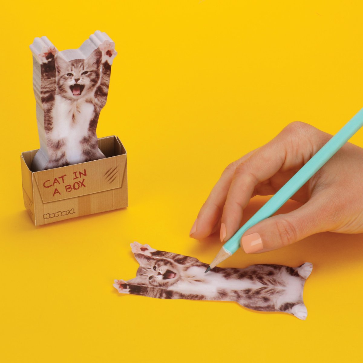 Possibly the cutest sticky notes we've seen! Would you agree? 🐱
(📸: <a href="/MustardLondon/">Mustard London</a>)
*
*
*
#stationery #stickynotes #mustardlondon #stationeryshow #desksupplies #stationeryaddicts #workhappy #stationerylove