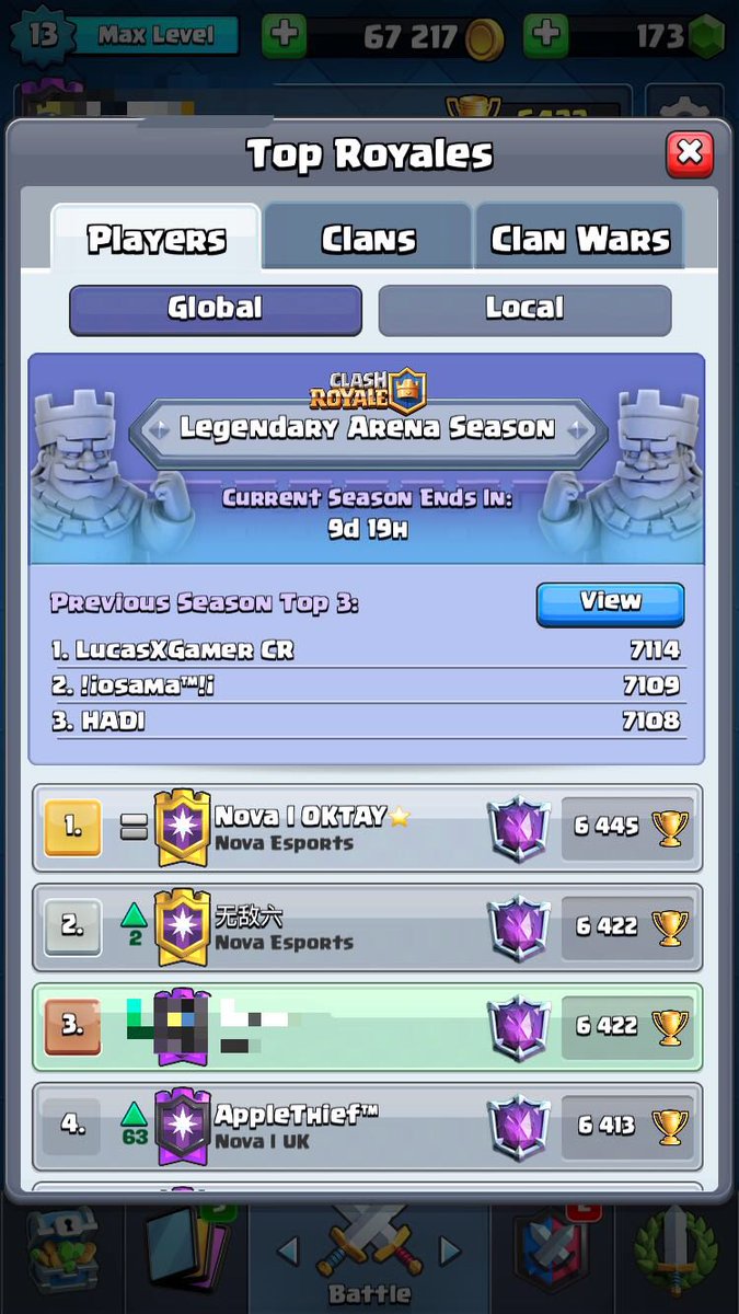 MostemaCr's tweet photo. 6400 finally😏 https://t.co/c4Il8N7meD