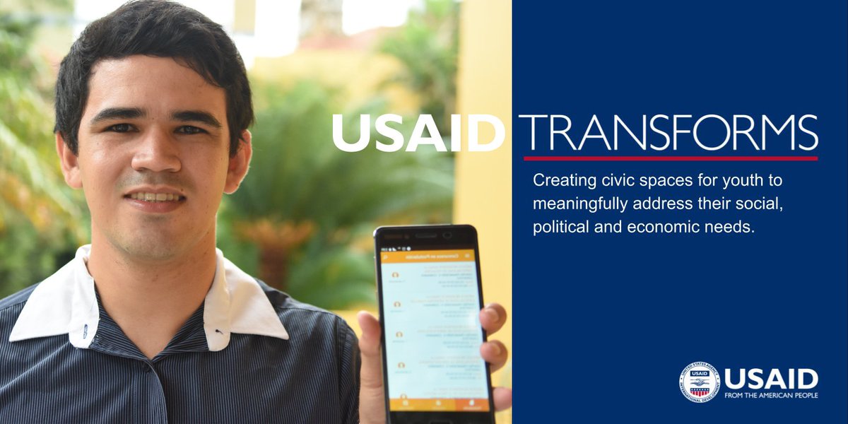 Meet Marcos Peralta.  In #Paraguay, he created ConcursaPy, an innovative app that facilitates access to public sector jobs.  He is an inspiring #USAIDYouth Innovator! #USAIDTransforms  😀👨‍💻📱