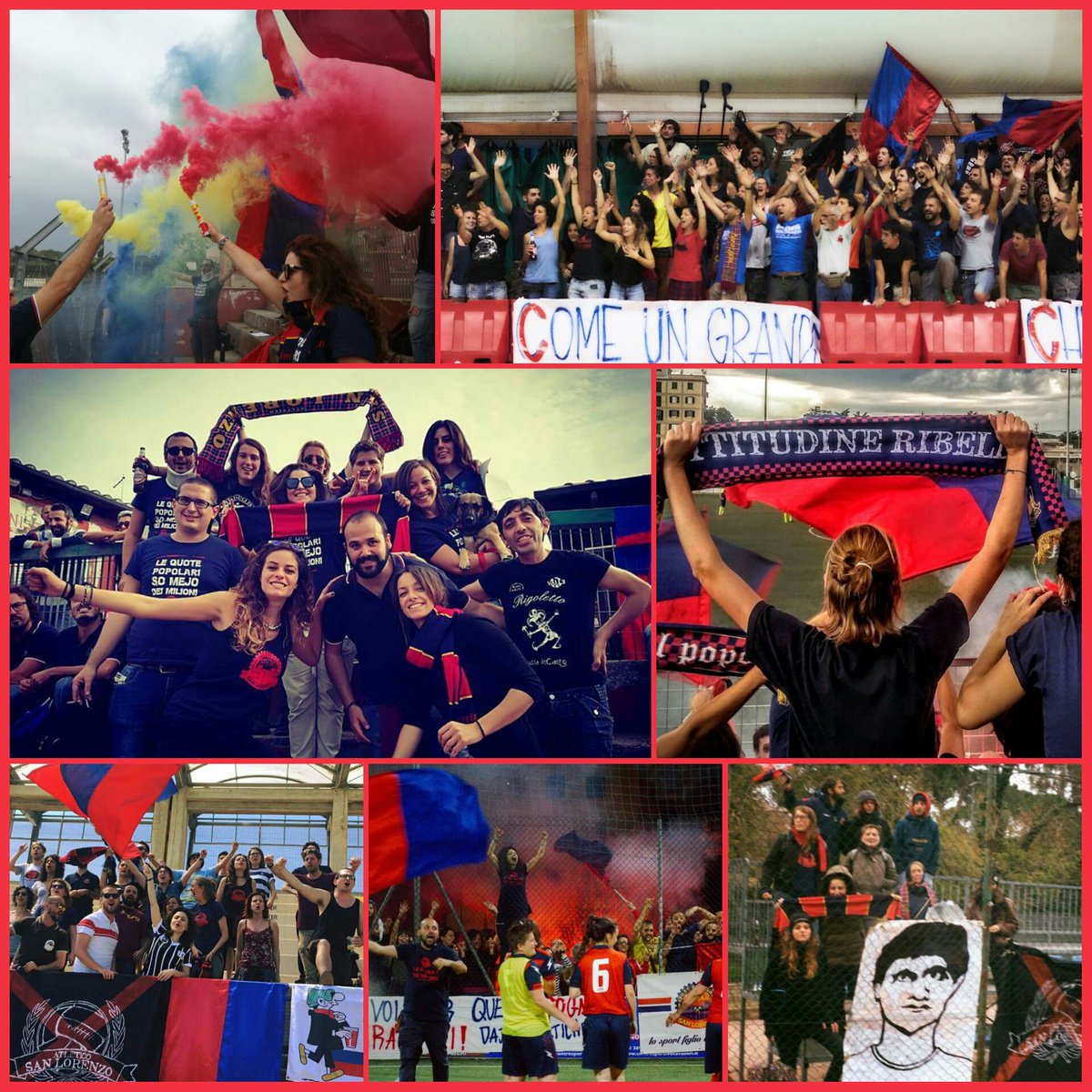 Sempre in prima fila le troverai
"Perché le tifose, proprio come i tifosi, cantano,gioiscono,si incazzano, lanciano cori,accendono fumogeni

Le #donne dell’Atletico tifano.
E di quel tifo sono parte integrante ed essenziale[...]"

➡️Testo completo su FB:
m.facebook.com/story.php?stor…