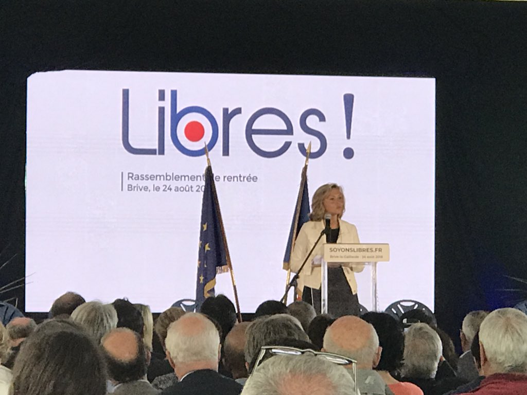 FrDumont83's tweet photo. Fière d’accompagner @vpecresse pour la rentrée politique de @SoyonsLibres avec @Dbussereau @JeanROTTNER @cestrosi @gerard_larcher @xavierbertrand @FloPortelli @MaeldeCalan en terre corrézienne #Brive2018 #Libres @LibresJeunes https://t.co/Q56hKIhCNf