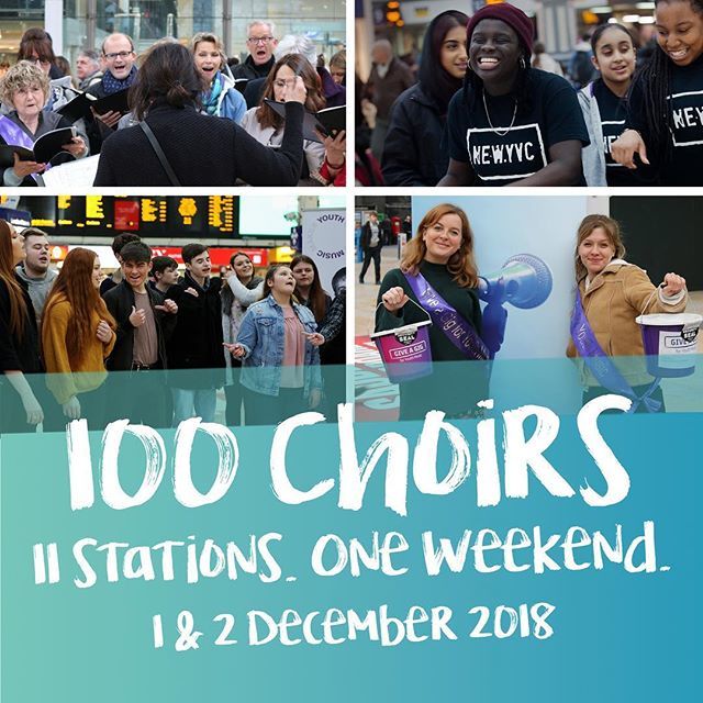 We’re looking for 100 choirs to sing at railway stations around the country this December and raise money for young people’s music-making - if you’re in a choir we’d love to have you on board! 👀 bio link for full details 👍
.
.
#choirs #ukchoirs #choi… ift.tt/2wmJVKR