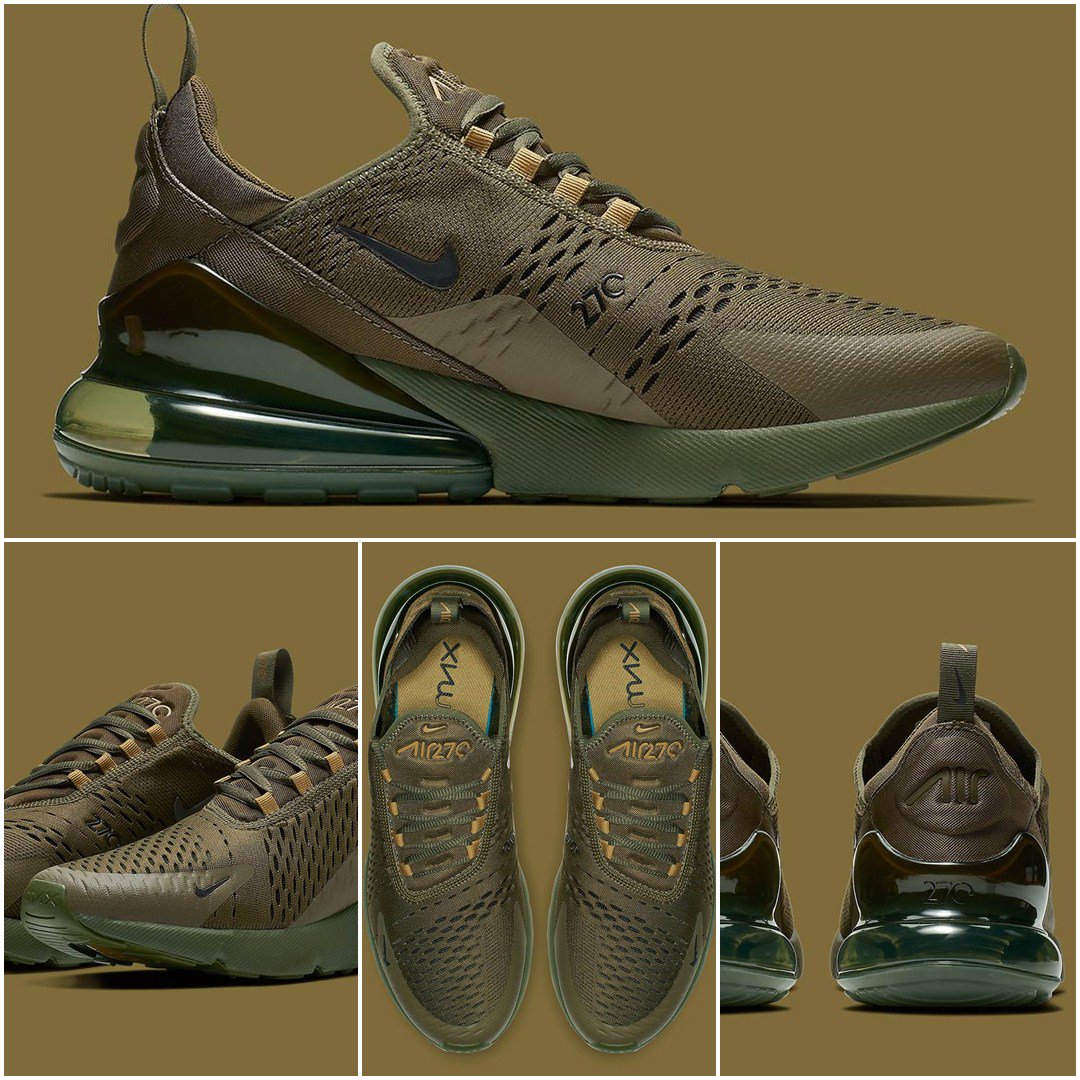 nike air max 270 triple olive