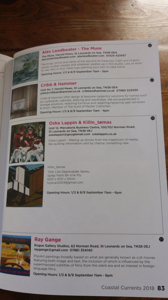 CribbHammer's tweet photo. Looking forward to opening our workshop again for this year's @CoastalCurrents Open Studios #ccfest2018 #hastings #stleonardsonsea #carpentry #design https://t.co/RsQtz1fjY3