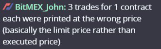 RickSanchex's tweet photo. Official word from BitMex on the current situation. https://t.co/NykOXHRjKd