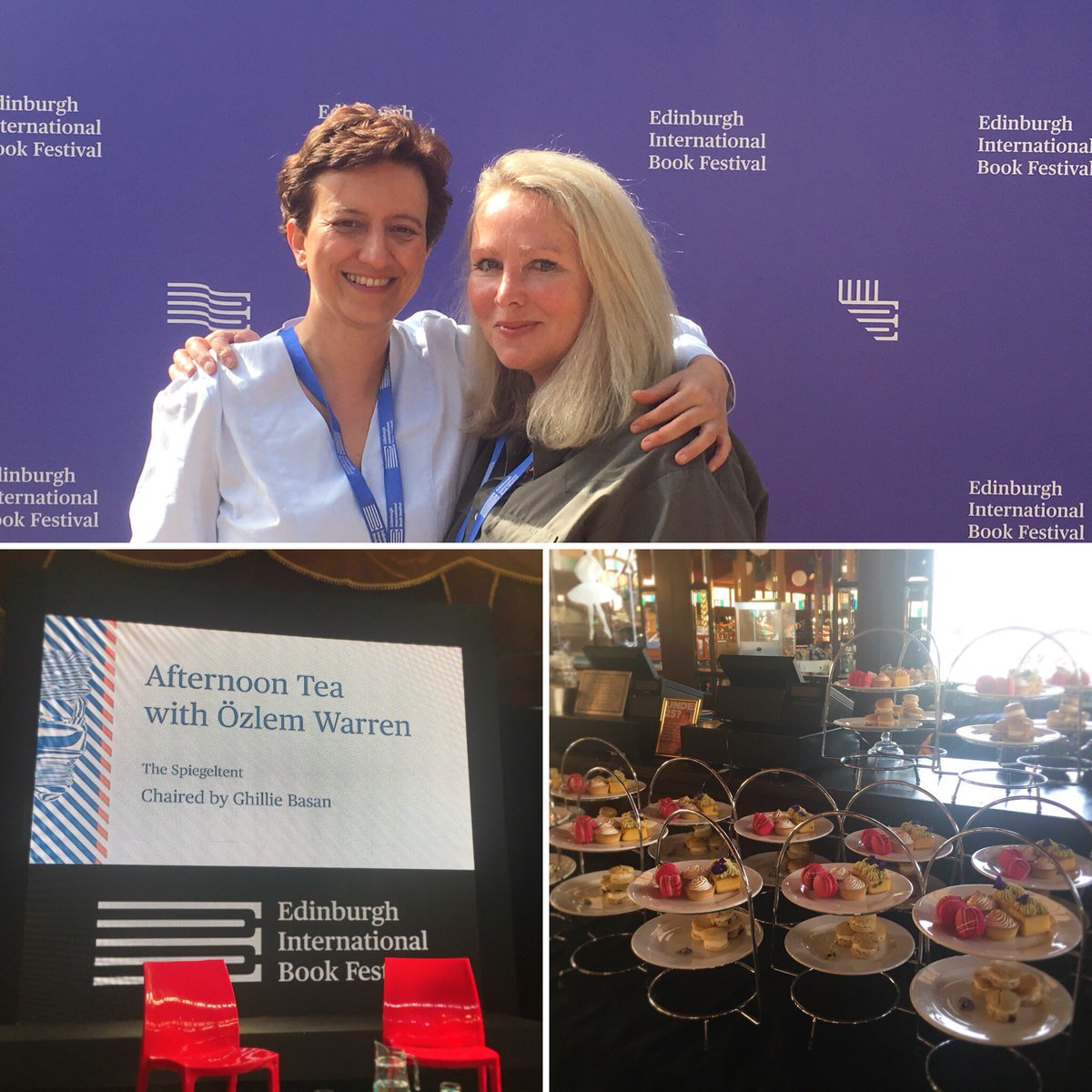 Waiting to hear <a href="/ozlemsturkishta/">Ozlem Warren</a> <a href="/ghilliebasan/">Ghillie Basan</a> <a href="/edbookfest/">Edinburgh International Book Festival</a> talk on #TurkishFood <a href="/EdinburghFoody/">Edinburgh Foody</a>