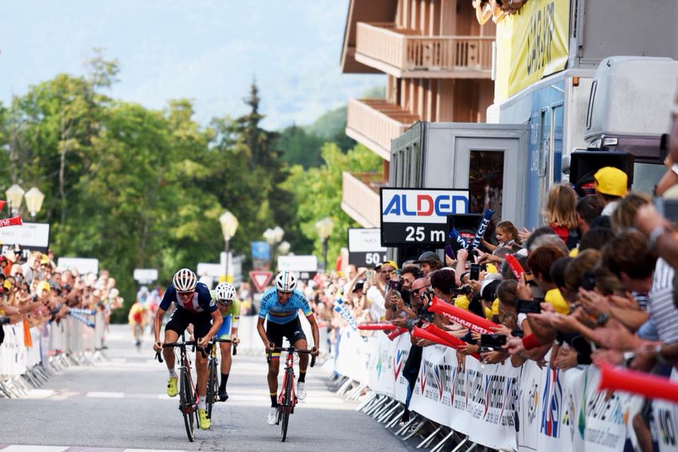 Ivan Sosa, Brandon McNulty and Tadej Pogacar climbed yesterday Meribel (11,4 km@6,9%) at the same speed as Dan Martin, Froome and Contador did it in Dauphine 2016. 👍 ~6.0 w/kg for 29 min 25 sec. It was a 36 km stage so a high performance was expected.  #TourdelAvenir