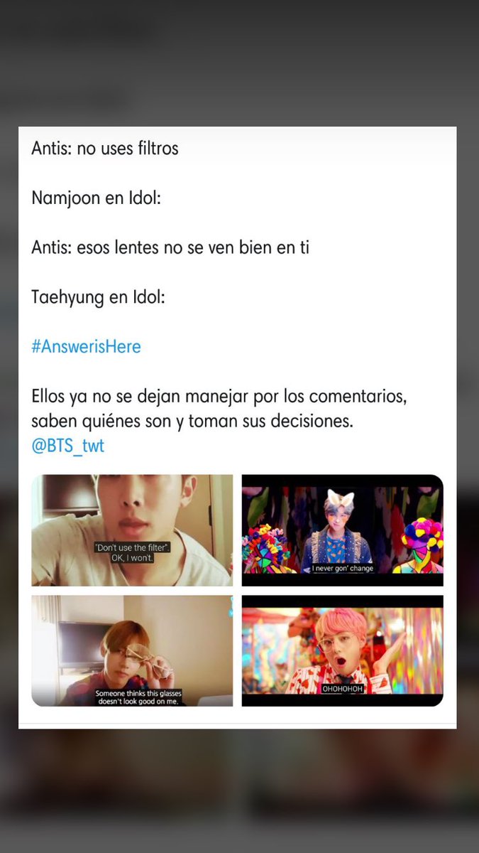 xxx10xxx_'s tweet image. Y?! Miren lpm! A mis nenes todo les queda bien! Y me re gusto que ya no hagan caso a los malos comentarios,enamorada mil! 💕💕💕 #AnswerIsComing #ANSWERisHere #IDOL #KCAArgentina #BTS #ARMY @BTS_twt