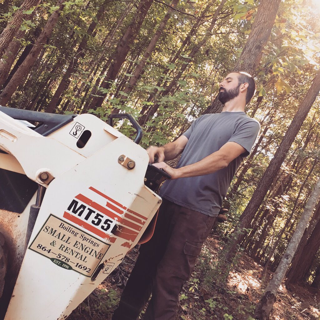 ForestToFarm's tweet image. Trenching away!