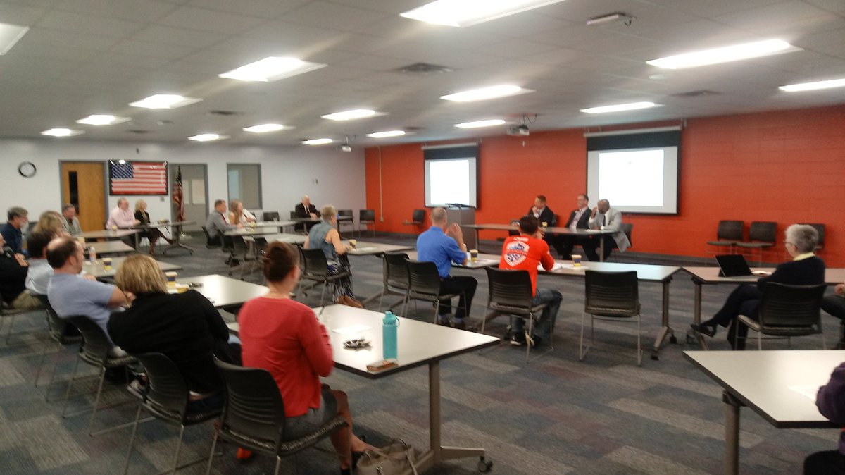 Thank you to the <a href="/indywestchamber/">West Side Chamber</a> for having us &amp; asking so many incredible questions on topics ranging from funding, testing, college admissions, and gender equality in dress code policy. 
#Community❤