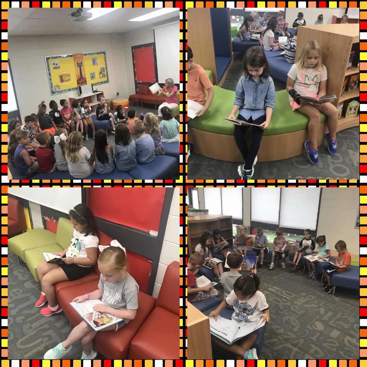 Media center orientation!  We are so excited to use our awesome media center!  <a href="/MediaRHPS/">Stephanie Shorette</a> <a href="/RichmondHill_PS/">RHPS</a> #RHPSistheBEST #readingiscool