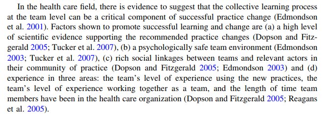 BrianSMcGowan's tweet image. I could argue this is one of the most important and underappreciated paragraphs in #meded literature and the science of healthcare performance improvement. ;-)

In some ways this line of thinking catalyzed my thinking around #socialQI and #CMEchat
