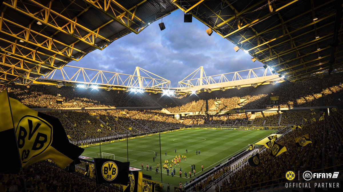 Career Mode Network Dortmund S Signal Iduna Park In Fifa 19