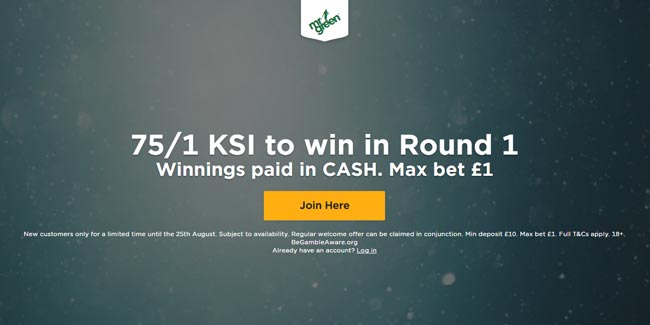 MrGreen betting bonus MrGreen Price Boost