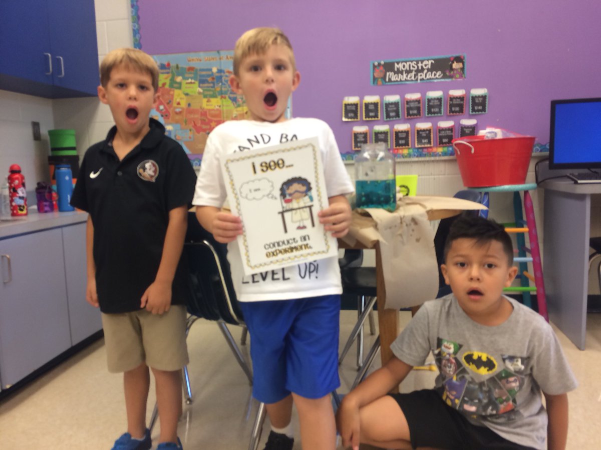AMccormish's tweet photo. Sea Gate second grade scientists are cruising through the scientific method making “Hopping Corn”@SeaGateES #CCPSfamily https://t.co/c1YD1hvvpQ