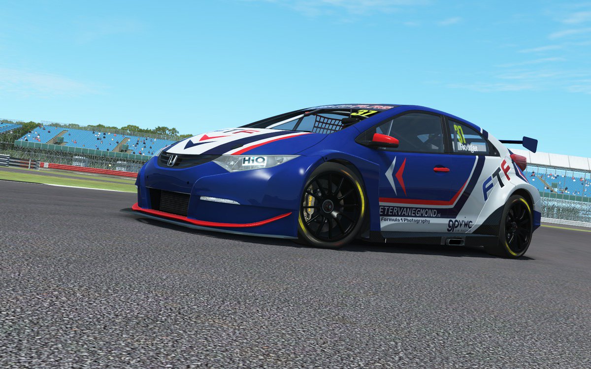 FTFSimRacing's tweet image. Last night we entered into @GPVWC 's ITC, we are in Division 2 with Tom Lombaerts and Peter Schulze in the #36 and #37 Honda Civic's
We are in P2 in the constructors after a strong weeked in Poznan, Poland
In 2 weeks we have Round 2 from Le Mans!
Check out our livery below