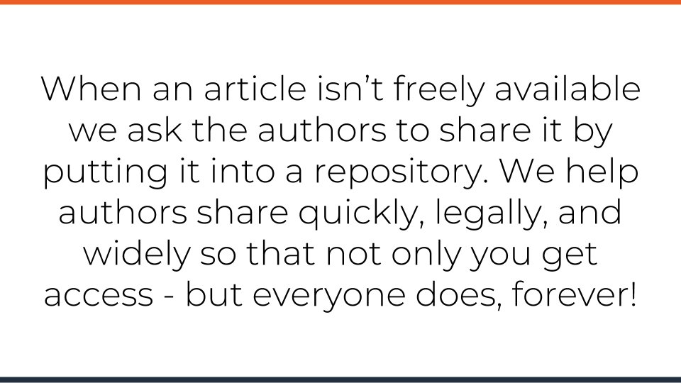 We’ve seen some confusion between the Open Access Button Request System and the newly proposed “Researchers 4 Researchers” or #r4r initiative, so we’d like to clarify some important differences in our approach!