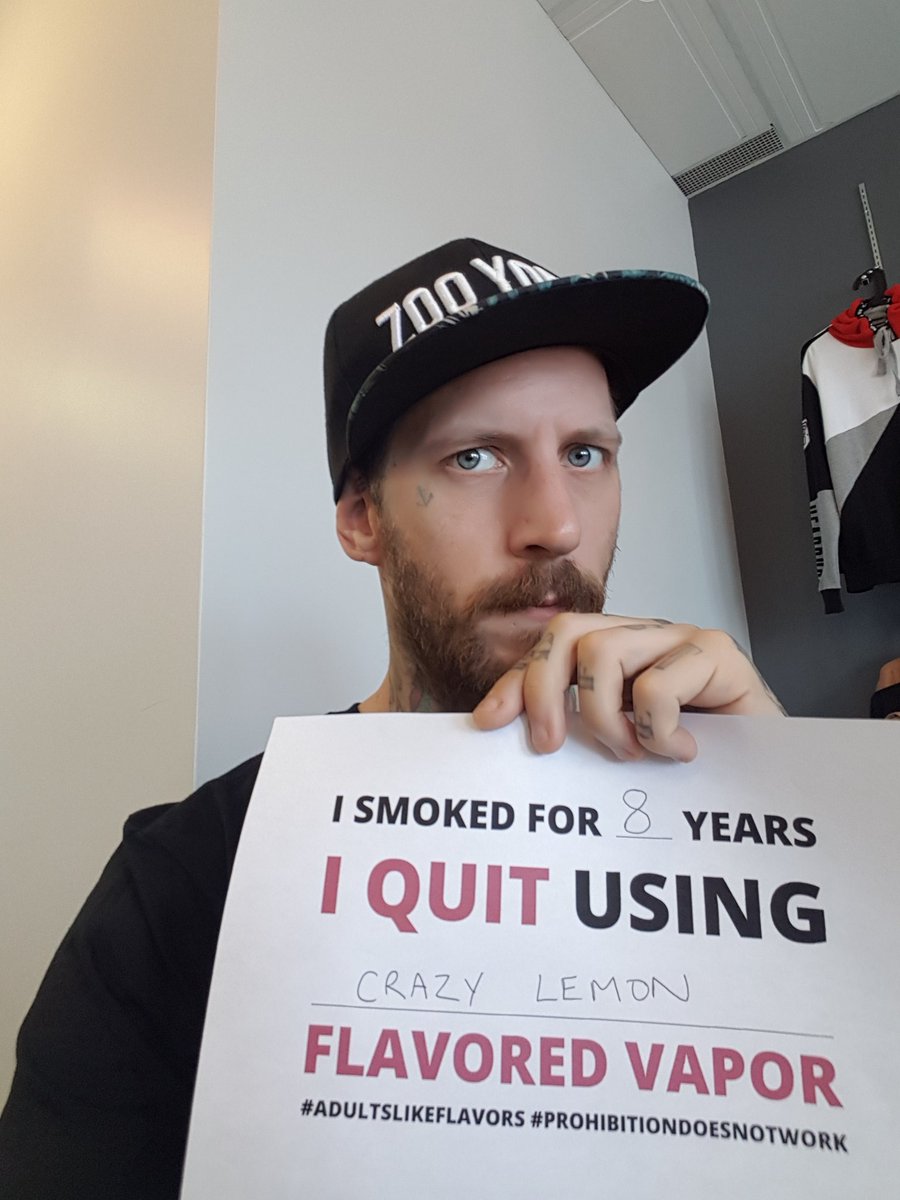 MOR3Frame's tweet image. #adultslikeflavors #prohibitiondoesnotwork