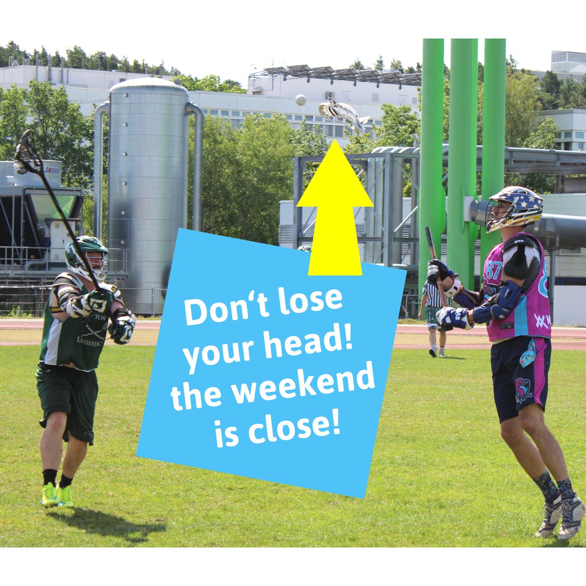 Bereit fürs Wochenende? Was sind Eure Pläne? #Lacrosse #Nürnberg #nürnberglacrosse