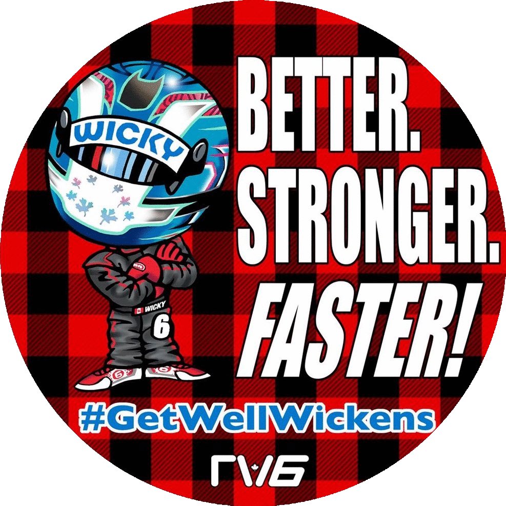 TopSpeedNation's tweet photo. There are no words to express how much we have been thinking on @robertwickens and his family. #GetWellWickens - Better. Stronger. Faster. #robertwickens #wicky #indycar #number6 https://t.co/g2po6pJWi5