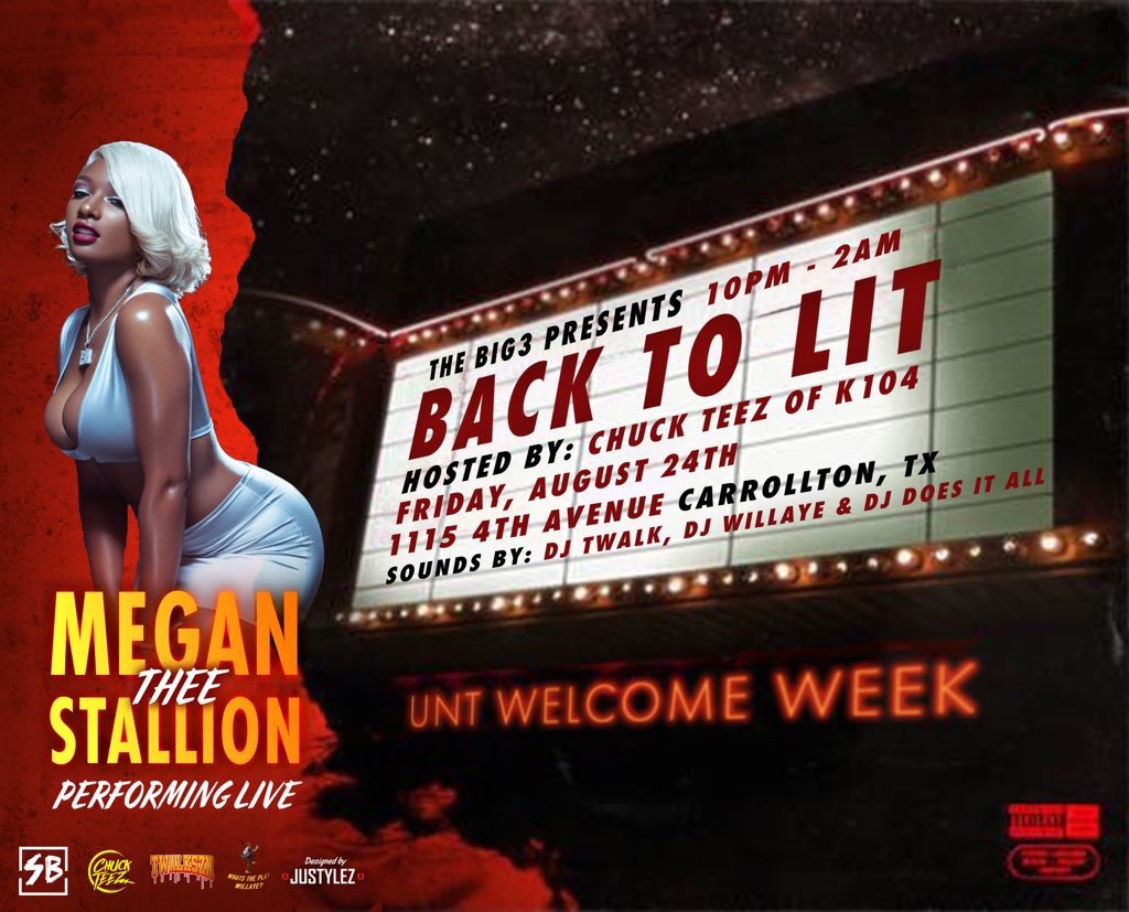 DjKingCobra's tweet photo. #UNT22 PULL UP TO #BackToLit Tonight. I've seen these DJs spin......they gonna have it jumpin NO DOUBT
@TheDJWillAYE @TheDjTwalk @DjDoesItAll https://t.co/DBq4dpBYI8