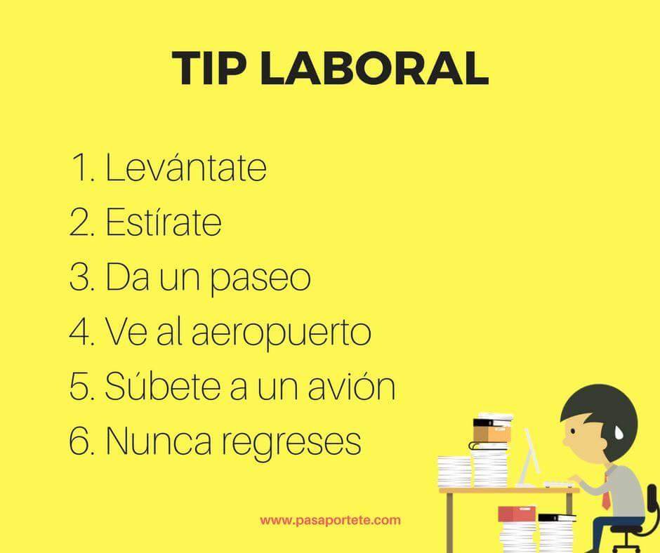 #tiplaboral perfecto para terminar la semana