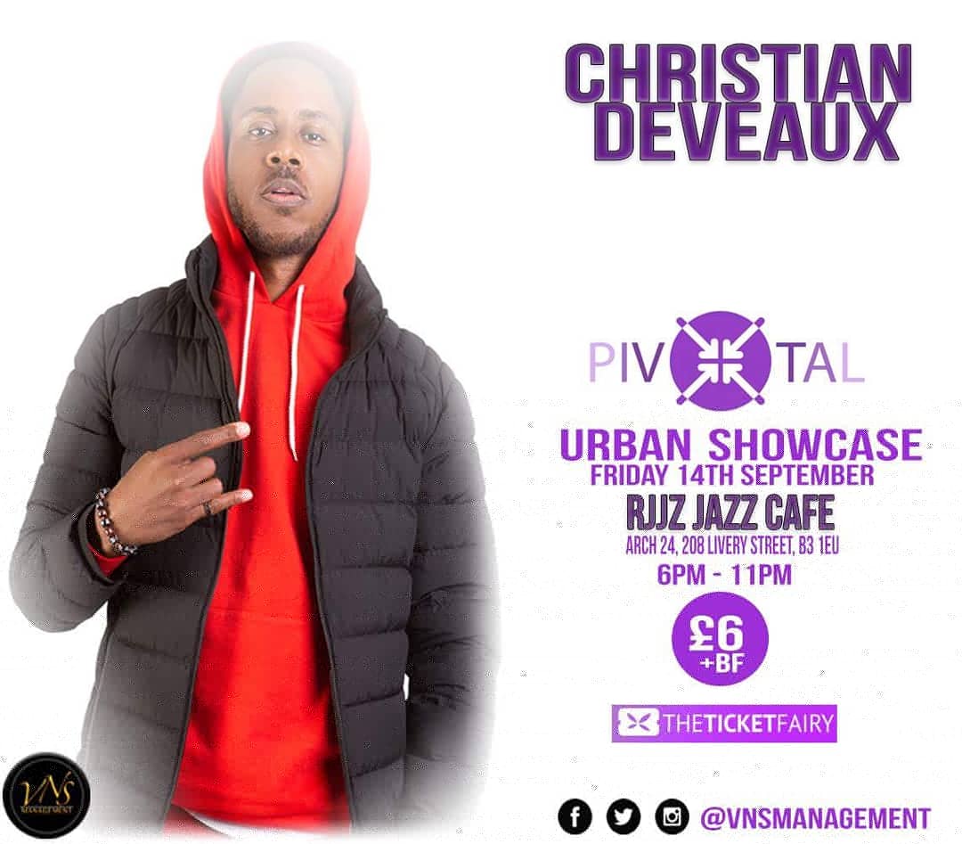 VNSManagement's tweet photo. Bringing you man like @theboyoctober to the #pivotalurbanshowcase18 #vnsstage you ready #qualityartist #Diversity https://t.co/DYBM9xHXQ9