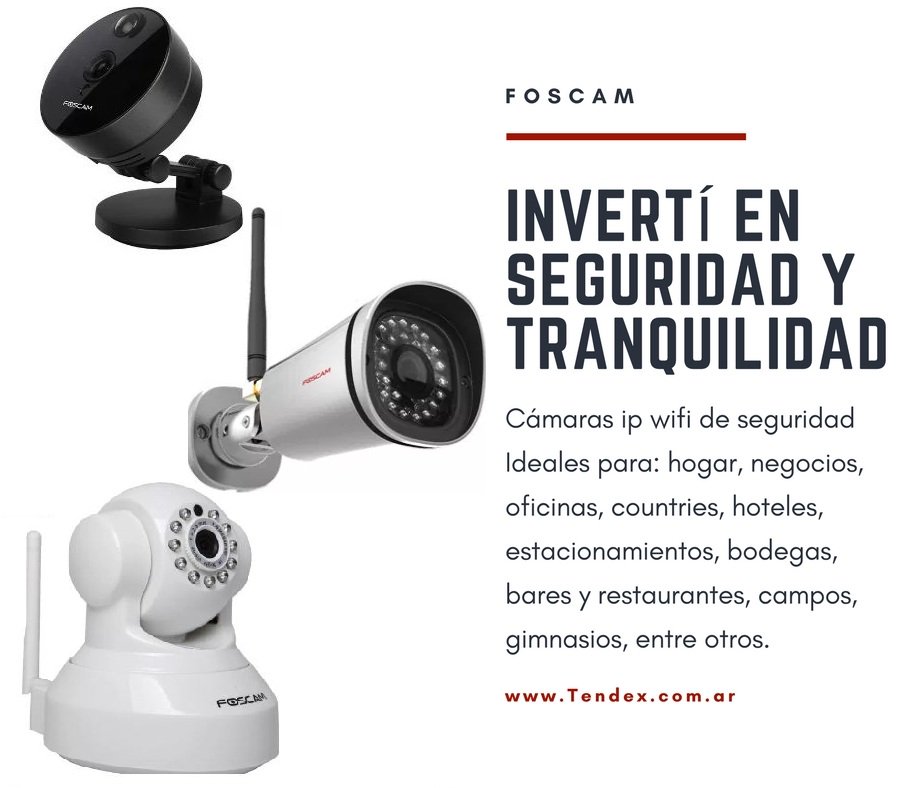 TendexComp's tweet photo. 🕵️‍♀️INVERTÍ EN SEGURIDAD Y GANA TRANQUILIDAD🕵️‍♀️

👉Trabajamos toda la línea FOSCAM de cámaras de seguridad IP tanto de interior como de exterior. No dudes en consultarnos!! https://t.co/O9BK3Sj05N