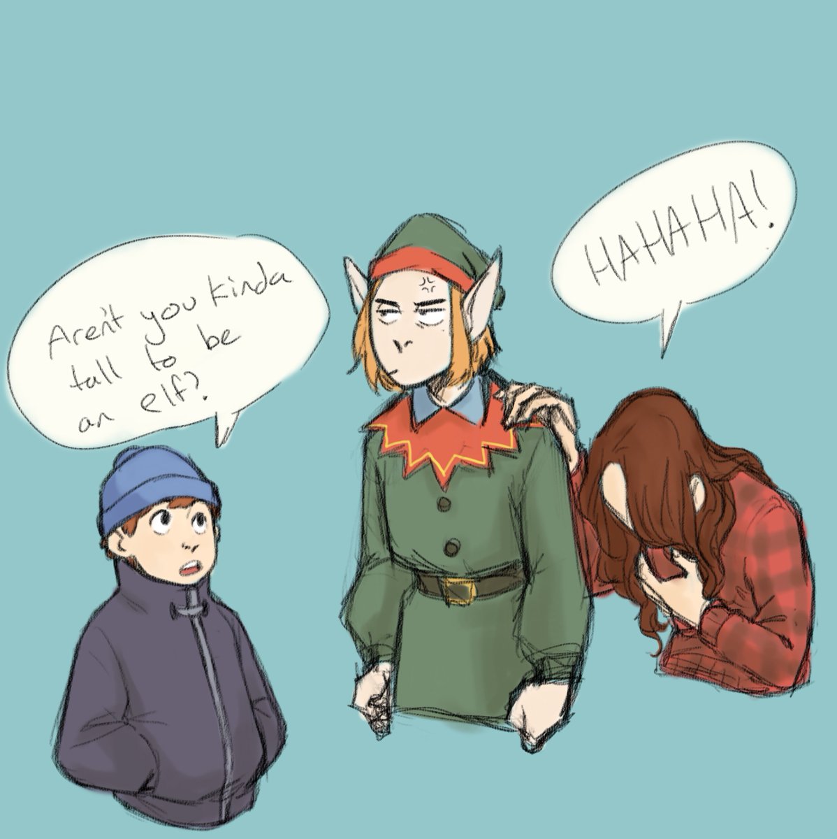 A quick warm up doodle before the new ep
#wynonnaearp 