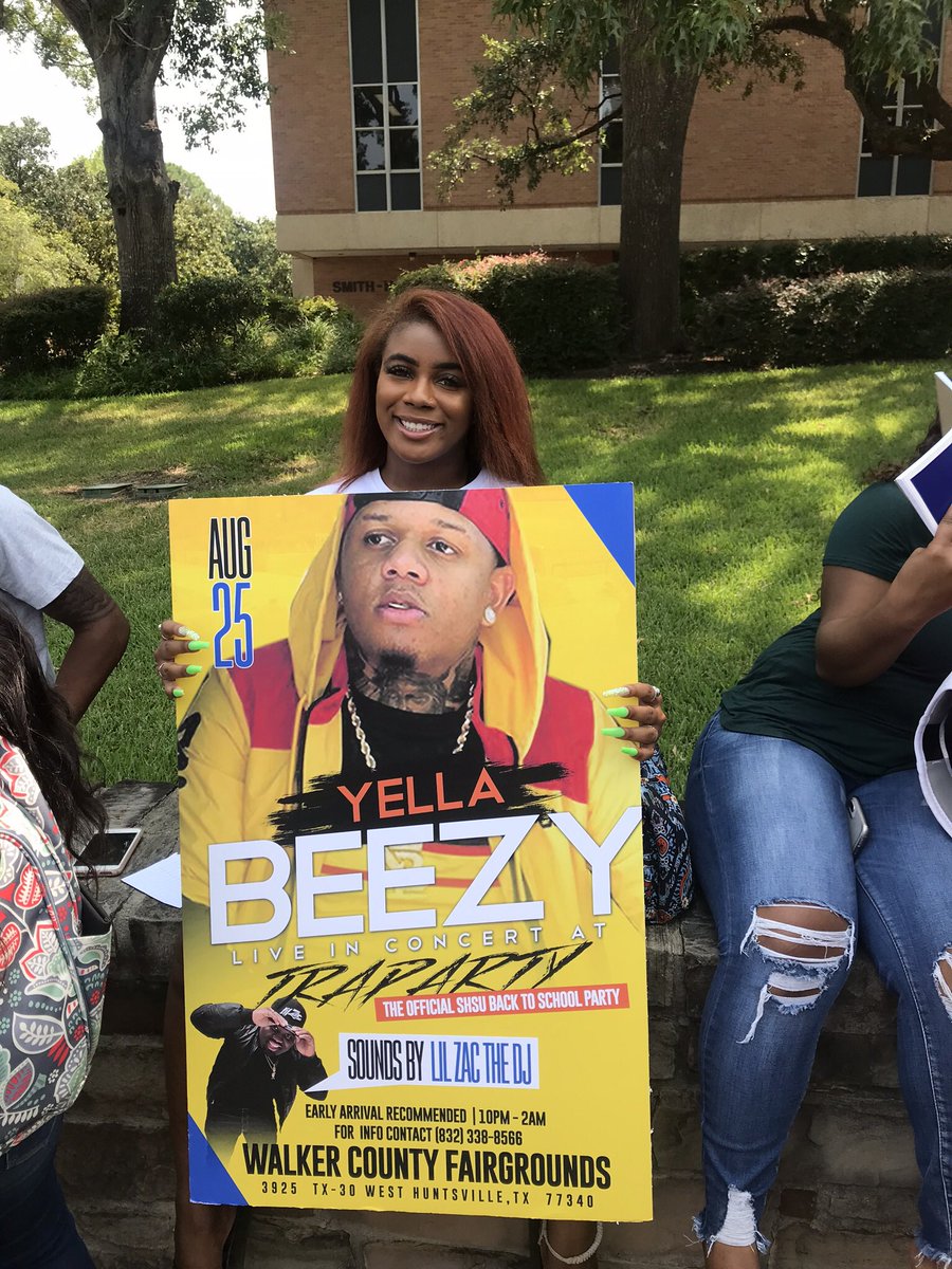 SelfMade_JayDee's tweet photo. #TRAParty
Sat | Aug.25th
“ That’s on mee Baby “
- YELLA BEEZY Live Tomorrow
👀👀👀👀👀👀👀
Who Need Tickets DM ME NOW ❗️
#TRAPARTY #SHSU22 #SHSU https://t.co/noWCXF9I9A