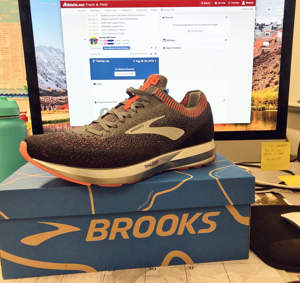 brooks running on hope shoes