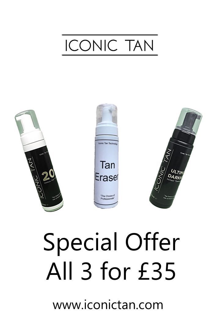 iconicdancer's tweet photo. Special Offer!! Buy all 3 for £35, when bought singularly it would be £43, a saving of £8
https://t.co/lsxIckZ9Oo
#iconictan #tan #tanning #ultimatedarkness #gradualfade #taneraser #beachbody #holiday #tanning #summer #beach #tan #sun #beachlife #bikini #tanned #bhfyp #follow https://t.co/vJJPKm1epQ