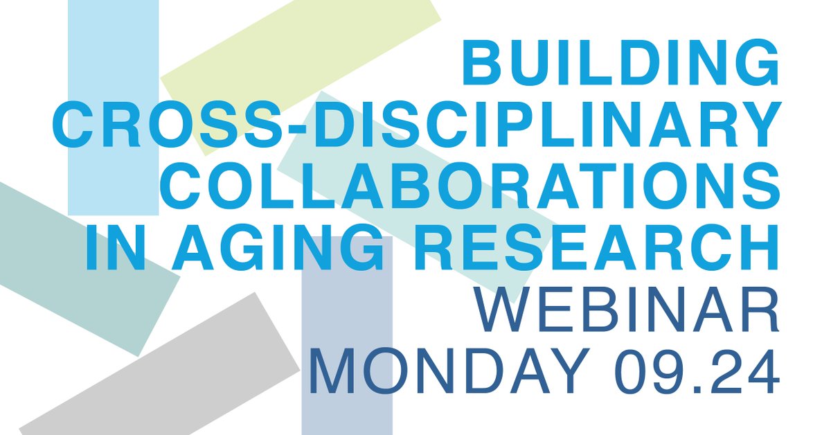 AFAR (@afarorg) on Twitter photo SAVE THE DATE: 09.24: #webinar on #crossdisciplinary research in #aging w/ Dr. Steven R. Cummings for the NIA Research Centers Collaborative Network. Details: bit.ly/2N6Xc1B <a href="/WakeForest/">Wake Forest University</a> <a href="/rccnaging/">Research Centers Collaborative Network (RCCN)</a> <a href="/NIH/">NIH</a> <a href="/rccnaging/">Research Centers Collaborative Network (RCCN)</a> @NACCalzheimers <a href="/nia_demography/">Demography and Economics of Aging and Alzheimer’s</a> <a href="/NathanShockCtrs/">Nathan Shock Centers</a> <a href="/UCSF/">UC San Francisco</a> SAVE THE DATE: 09.24: #webinar on #crossdisciplinary research in #aging w/ Dr. Steven R. Cummings for the NIA Research Centers Collaborative Network. Details: bit.ly/2N6Xc1B <a href="/WakeForest/">Wake Forest University</a> <a href="/rccnaging/">Research Centers Collaborative Network (RCCN)</a> <a href="/NIH/">NIH</a> <a href="/rccnaging/">Research Centers Collaborative Network (RCCN)</a> @NACCalzheimers <a href="/nia_demography/">Demography and Economics of Aging and Alzheimer’s</a> <a href="/NathanShockCtrs/">Nathan Shock Centers</a> <a href="/UCSF/">UC San Francisco</a>