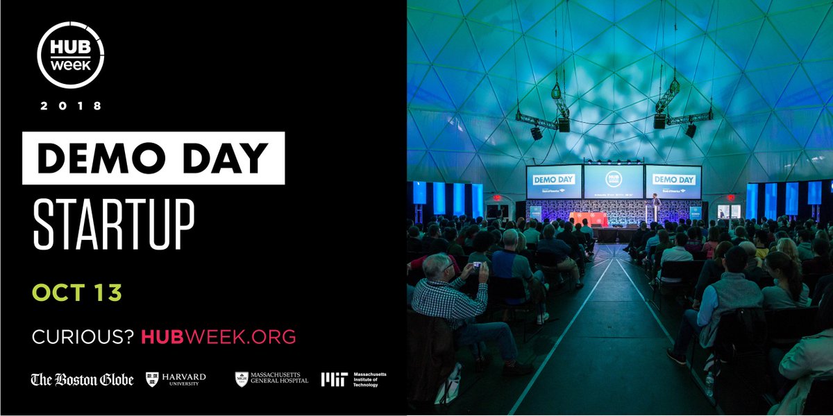 We're so excited to be a featured start-up at @HUBweek 2018 Demo Day on October 13!! Come check us out: bit.ly/2IRE7xj #HWDemoDay