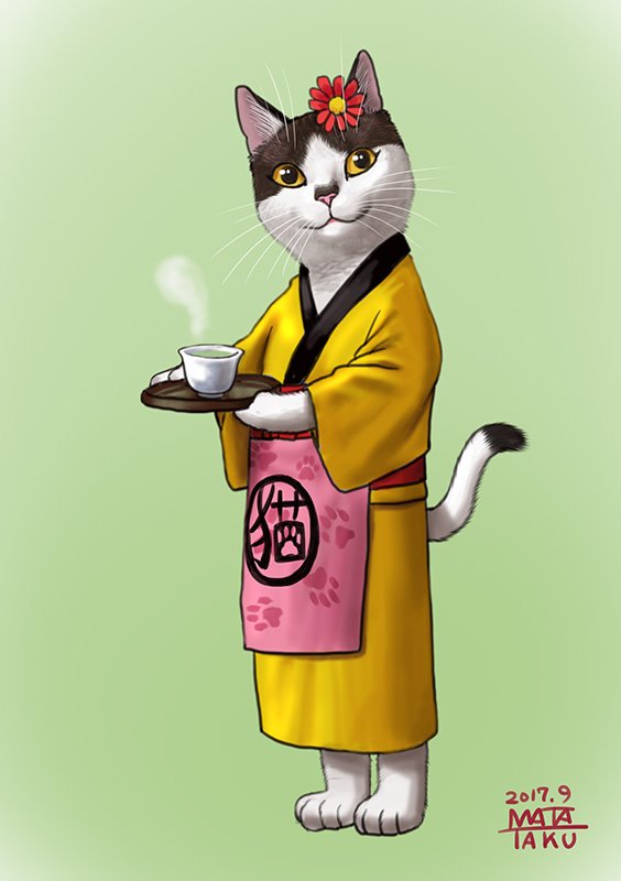 瞬く 絵のお仕事募集中 17年に猫侍グッズとして描いた猫侍イラストでございます みなさま猫侍をよろしくお願いいたしますでゴザルニャン T Co Yhcetbedcf T Co Qgnjbc7swc Twitter