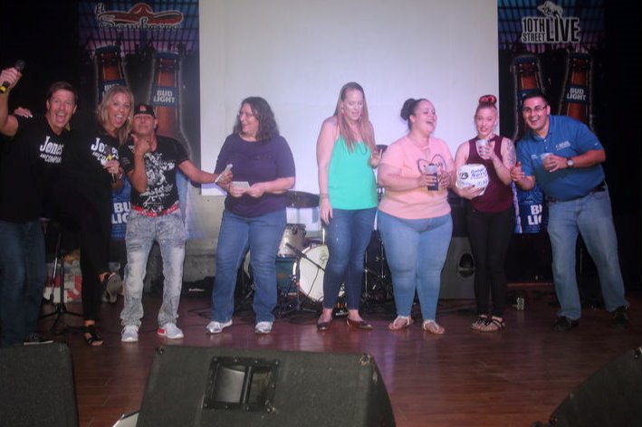 Badger1Service's tweet image. Are you ready to join us in #Palmetto tonight for the @WSRZ #FNDP? Where else can you experience music, dancing and $100 VISA gift card giveaways? The party kicks off at 7 pm at 10th Street Live with @JCShow11 and Badger Bobs!