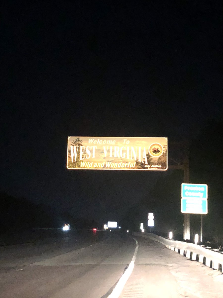 Matthew Weber On Twitter Made It Through Newjersey Pennsylvania Maryland Westvirginia Yesterday Taking The Southern Route To Stlouis For A Few Days Pretty Drive But A Lot Was At Night Yesterday