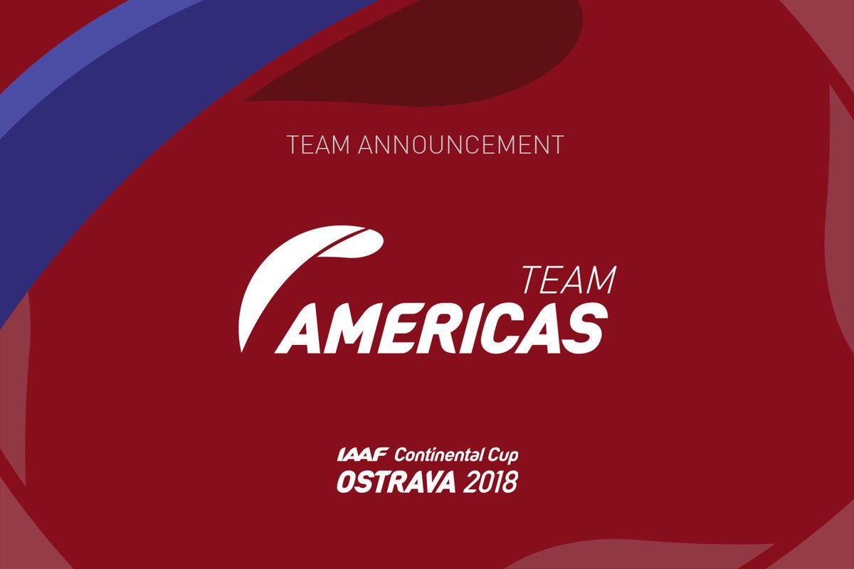 Image result for iaaf continental cup ostrava americas team