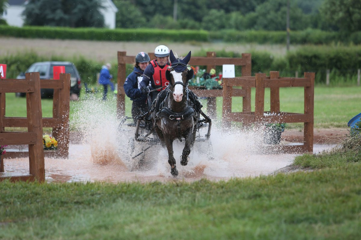 Come rain or shine, the Tristar National Carriage Driving Championships is a great day out whatever the weather! 🌞☔