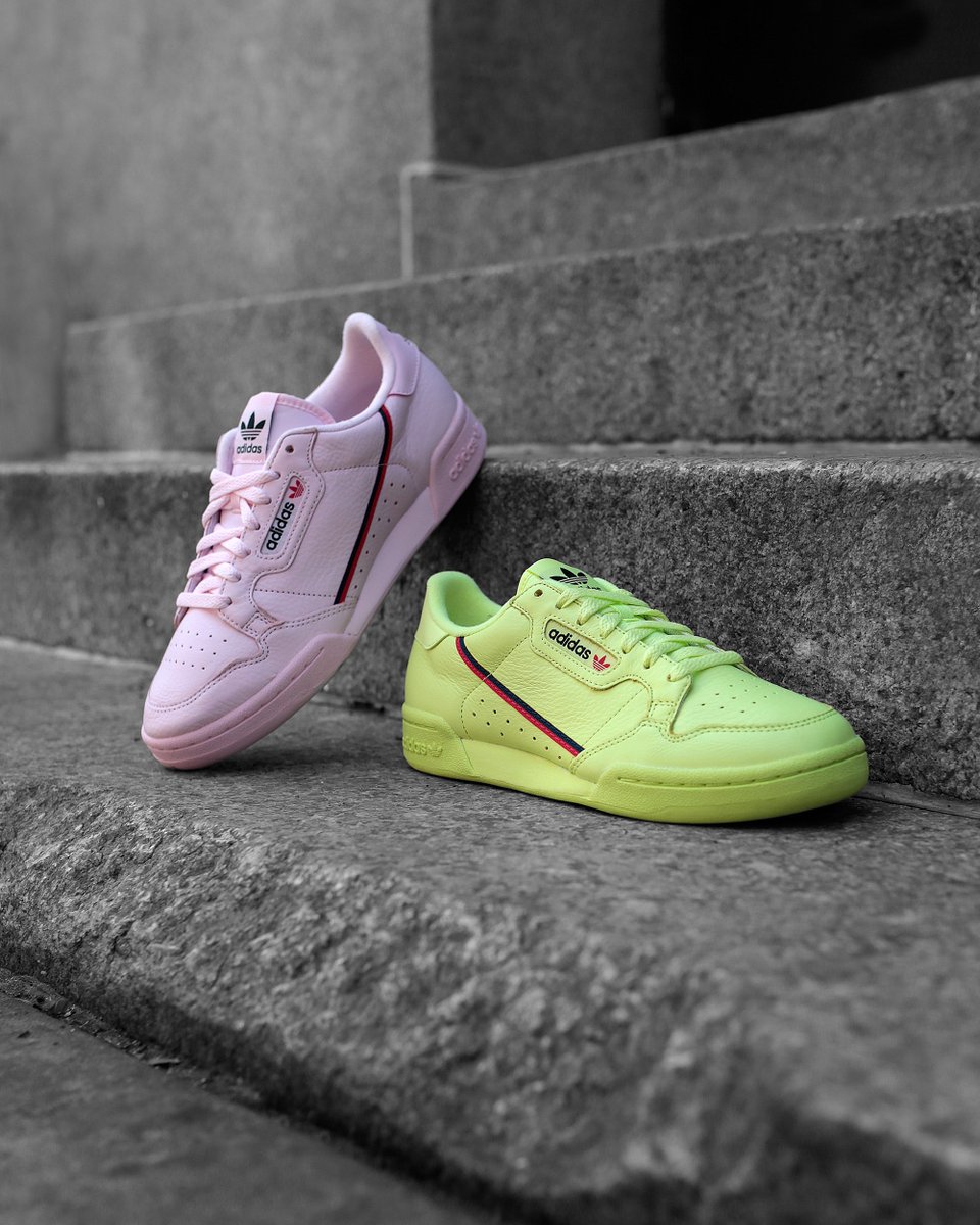 adidas originals continental 80 frozen yellow