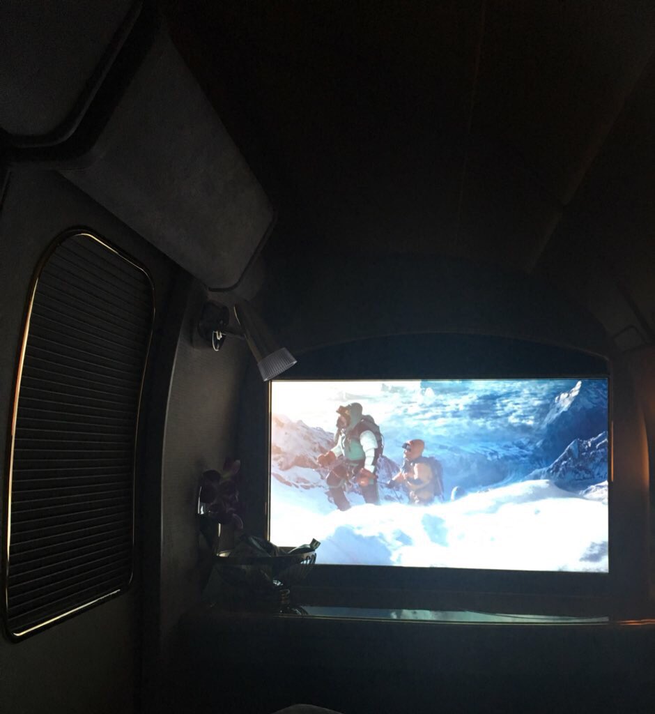 DrBushraIqbal's tweet photo. Indeed no airline can beat the excellent service of @emirates 🛫the warmth & hospitality of its cabin crew. Sharing my first experience of #A380 First Class journey from @LosAngelesCity to my home town #Karachi in 2016 & I just loved it ❤️ #MyTravelog #US #10yearsofEmiratesA380 https://t.co/ubF3213rSp