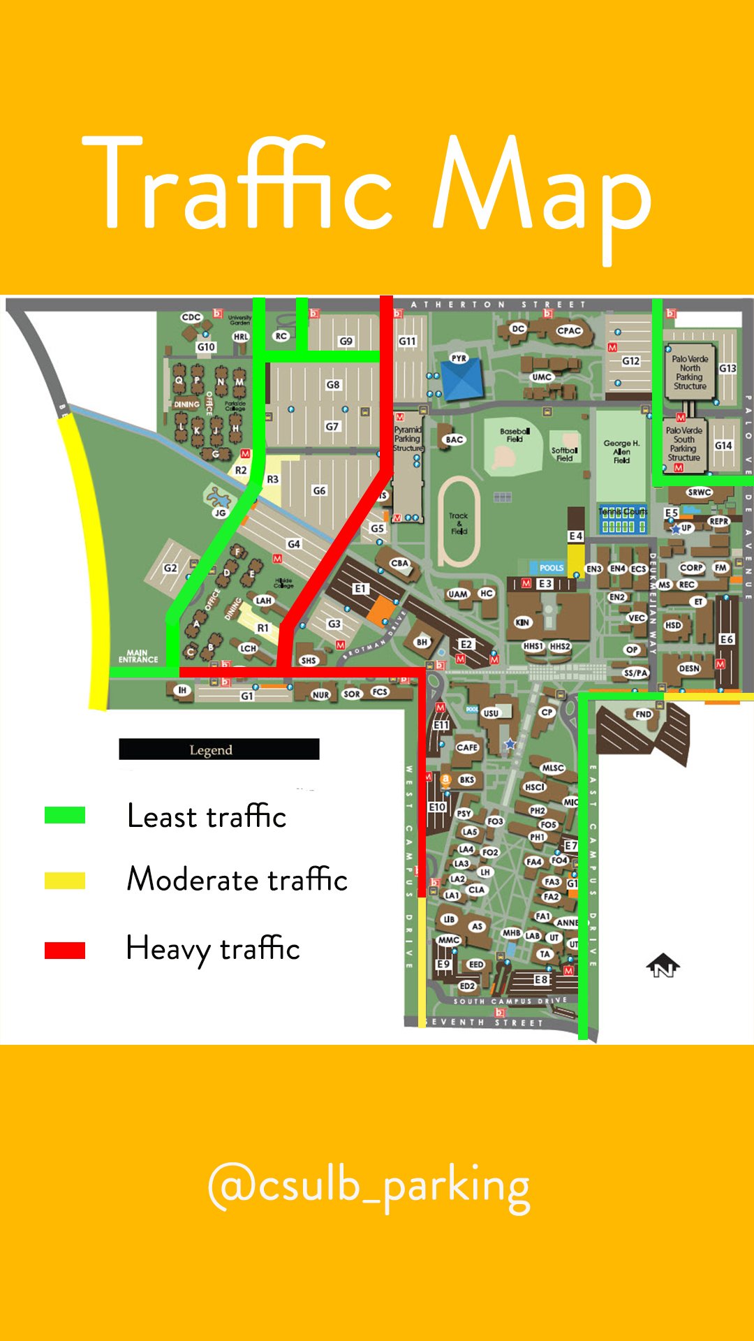 CSULB Parking on Twitter: "FIRST WEEKS OF FALL SEMESTER: Please allow