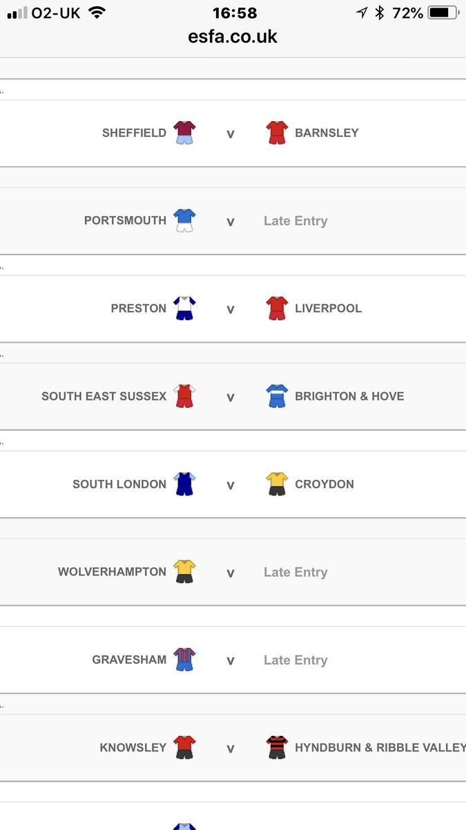 SESussexFA's tweet photo. We have been handed a tough tie at home to @bhdsfa in the ESFA u13 National Cup. #sessfa #schoolsfootball #nationalcomps https://t.co/SWO0vAA9bP