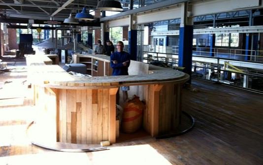 #FlashbackFriday to our amazing CEO Brad standing at what is now our tasting room back in 2012!