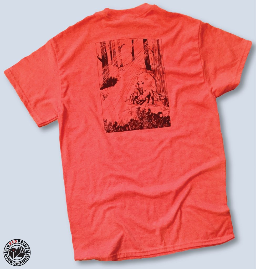 We got new shirts y’all!! Thanks to <a href="/Big_Red_Co/">Big Red Collective</a> and @smores_nate for printing these and KC Roberge for the super sweet design. We’ll have these at our next show at Yellowhouse on 9/6 and on the weekender in NC. Look how awesome these shirts are!!!