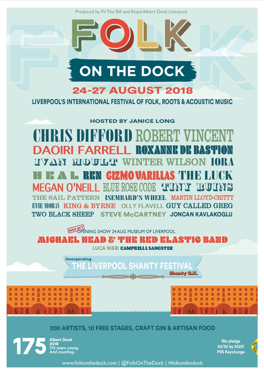 One more sleep before all of the FREE live music hits the #RoyalAlbertDockLiv for <a href="/FolkOnTheDock/">Folk On The Dock</a> 🎶 <a href="/lpoolacoustic/">Liverpool Acoustic</a>