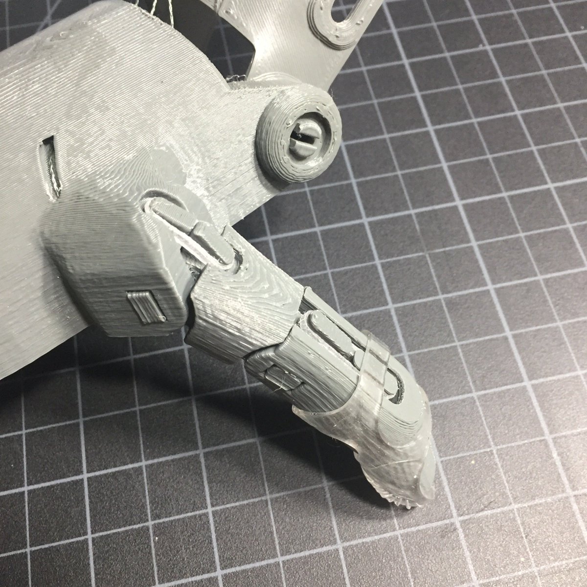 JRansomWright's tweet photo. @77bergkamp19 @GregsTheGreat @Greg_FL @vicgasco @RichRap3D @3DPGirl @HAWK3DPROTO @_PRINTIT_ @3DPIceland @StarJeff3D @JimScuba2386 @MoeJike @joeltelling @KRGraphicsCG @Kuntry3d @KariLawler @Tjtech12 @WeberCreativeC @my3dbase @MakerWiz Why yes. yes I would, and do.
The Recycled Filament we use from @Filabot is 100% Recycled PLA, and we printed the test model on the @gCreate3D gMax 1.5XT+ for the @Enablethefuture Project and had excellent results, even in draft mode printing. #SaveThePlastic #SaveThePlanet https://t.co/ylW2ndFWu6