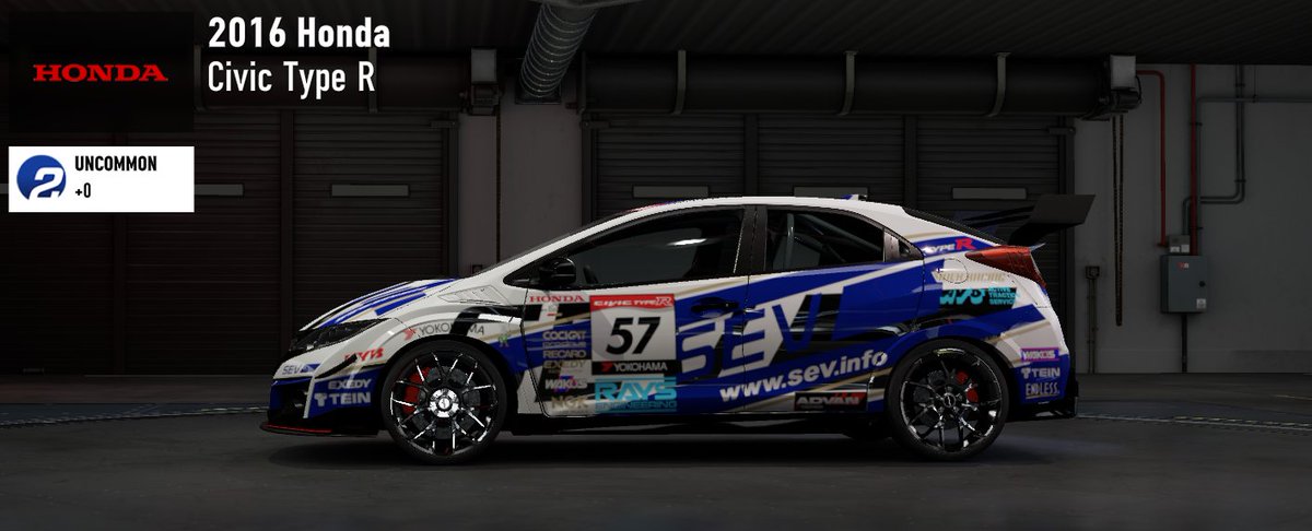 iTacticaL85's tweet photo. So at the mid way point of the Honda's in the A-Z B600 Grip FWD tunes. So now shared #Forza7 04 Civic Typr R, 91CR-X SiR, 16 Civic Type R and 86 Civic Si π#TacticaLTuning https://t.co/39eumiyEZZ